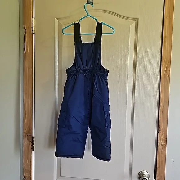 Oshkosh est 1895 2T snow bibs royal blue - Picture 4 of 4
